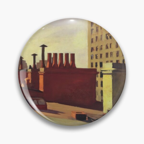 Item preview, Edward Hopper - City Roofs 1932 designed and sold by irynaartbyim.