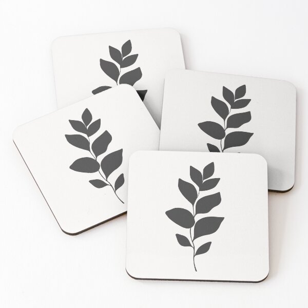 Item preview, Botanical art. Plant silhouette illustration. Leaf branch drawing. designed and sold by PAPER MOON art & design.