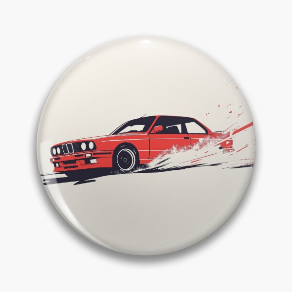 Item preview, 1988 Classic Red Sedan Sports car Dashing through the snow designed and sold by blackdogshop.