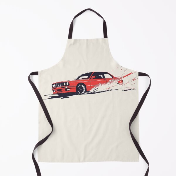 Item preview, 1988 Classic Red Sedan Sports car Dashing through the snow designed and sold by blackdogshop.