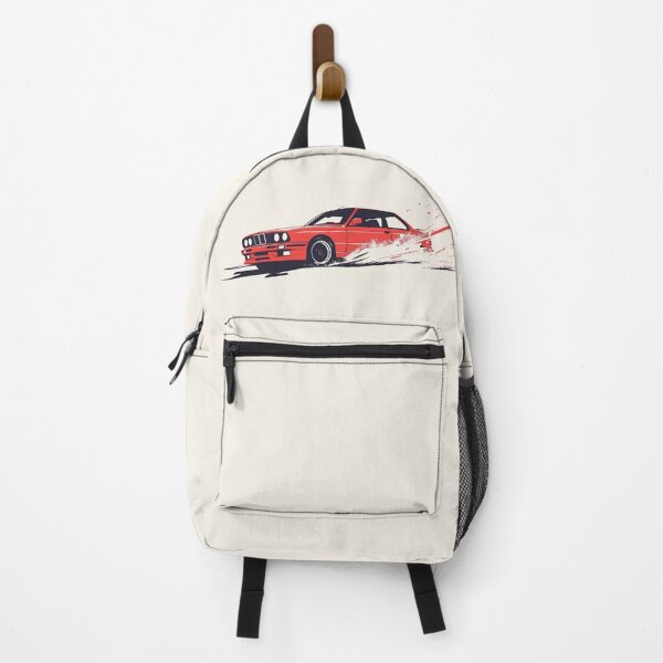 Item preview, 1988 Classic Red Sedan Sports car Dashing through the snow designed and sold by blackdogshop.
