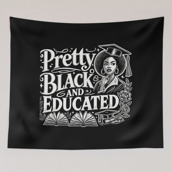 Item preview, pretty black and educated black african american designed and sold by Mateusz Majcherek.