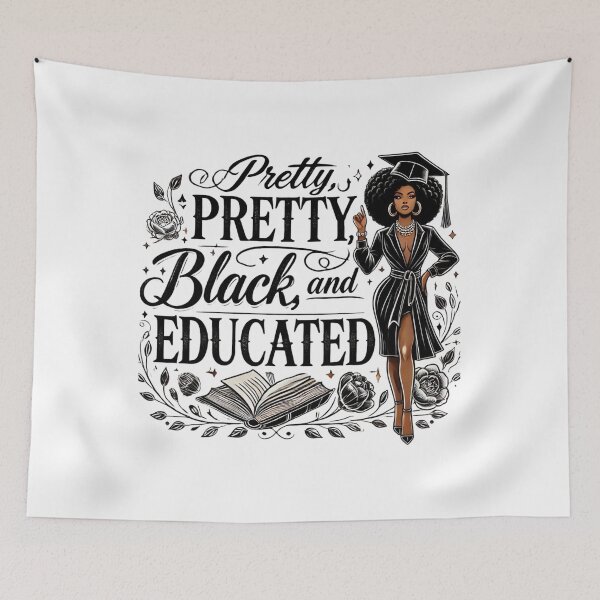 Item preview, pretty black and educated black african american designed and sold by Mateusz Majcherek.