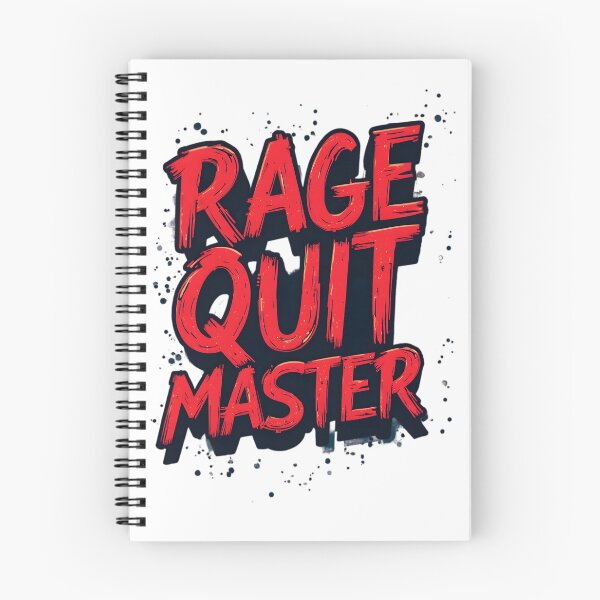 Item preview, rage quit master  designed and sold by Ismartista.
