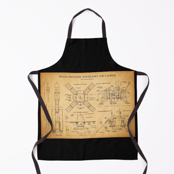 Item preview, Viking Program: Spacecraft and Lander (Aged Parchment) designed and sold by BGALAXY.