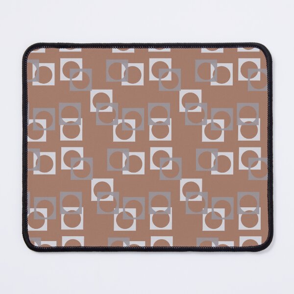 Item preview, Retro pattern in white and grey on Mocha Mousse designed and sold by Ninaeva.