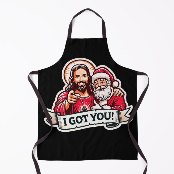 Item preview, I GOT YOU Jesus Christ Santa Claus designed and sold by plushism.