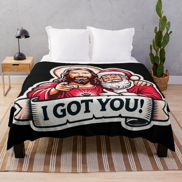 Item preview, I GOT YOU Jesus Christ Santa Claus designed and sold by plushism.