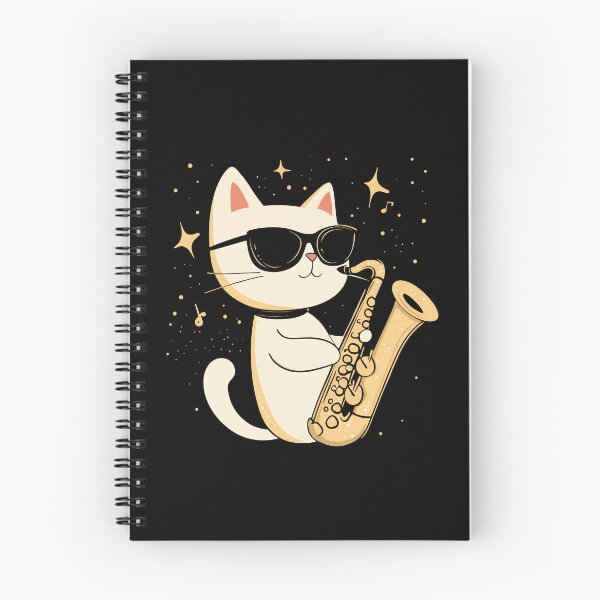 Item preview, Saxophone Cat designed and sold by YalenArt.