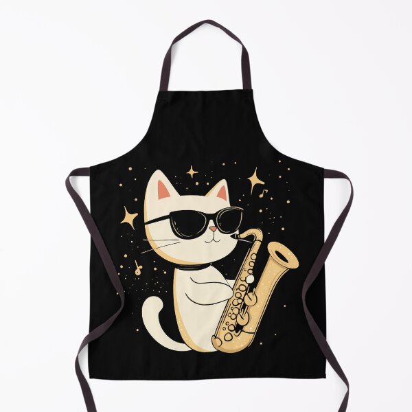 Item preview, Saxophone Cat designed and sold by YalenArt.