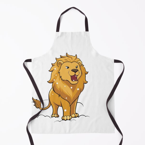 Item preview, The Golden-Mane Lion Roaring into the Dawn designed and sold by omerfdln34.