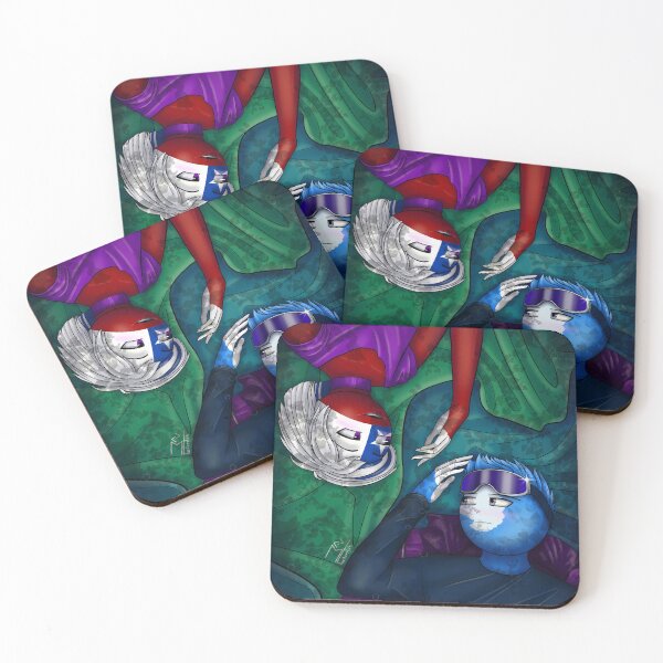 Item preview, Antarctica And Chile On a Blanket designed and sold by TurtuShop.