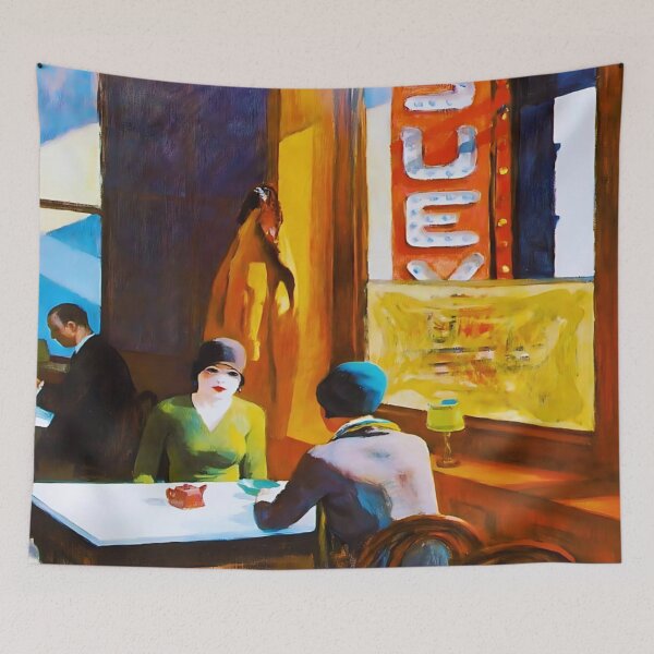 Item preview, Edward Hopper - Chop Suey designed and sold by irynaartbyim.