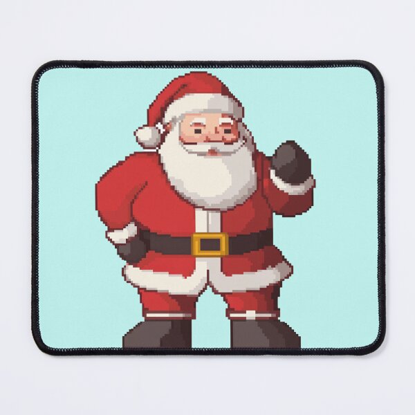 Item preview, Pixel Santa – Retro Christmas Joy designed and sold by VisionaryStyle.