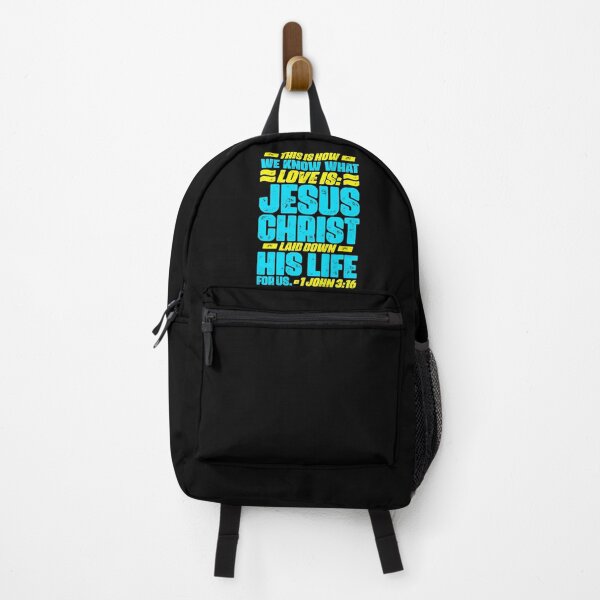 Item preview, 1 John 3:16 Jesus Christ laid down his life for us designed and sold by plushism.