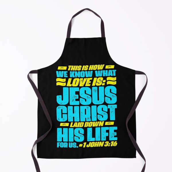 Item preview, 1 John 3:16 Jesus Christ laid down his life for us designed and sold by plushism.