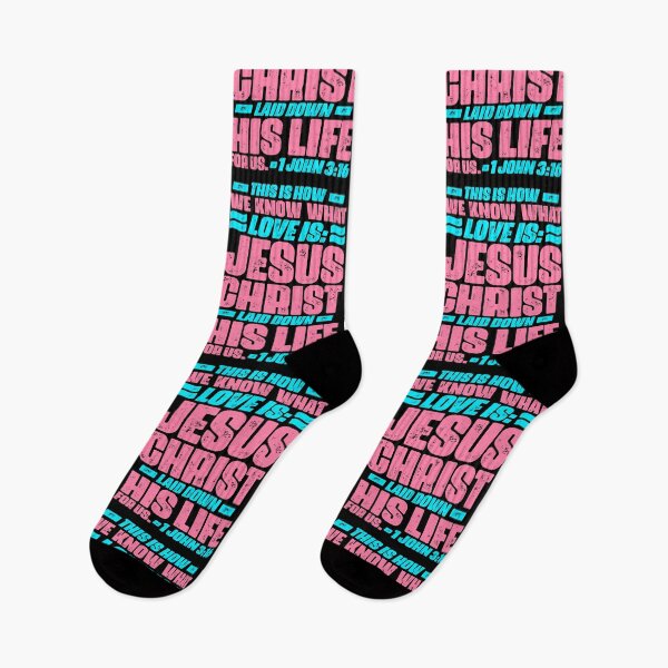 Item preview, 1 John 3:16 Jesus Christ laid down his life for us designed and sold by plushism.