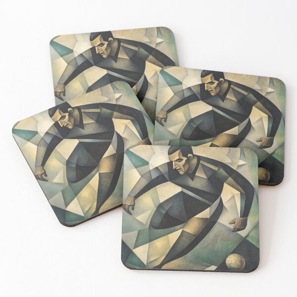 Item preview, Stylized soccer player designed and sold by gugacurado.