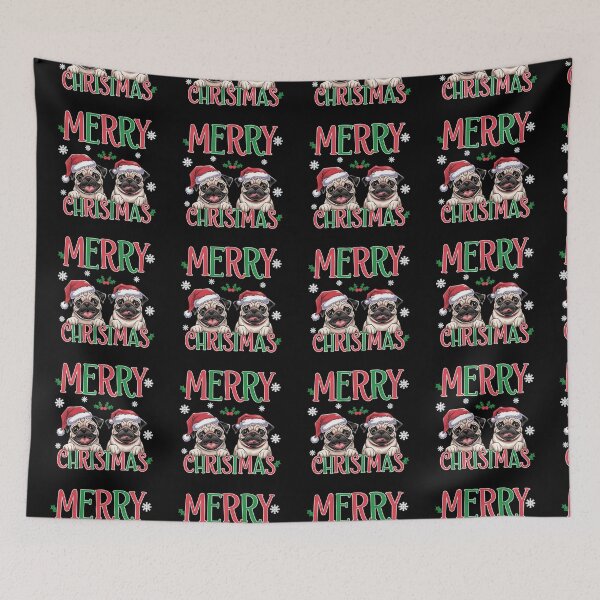 Item preview, merry pugmas designed and sold by EnchantedOwl.