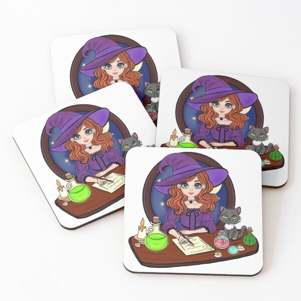 Item preview, Witch and her witchcraft designed and sold by ArbuzWorldz.
