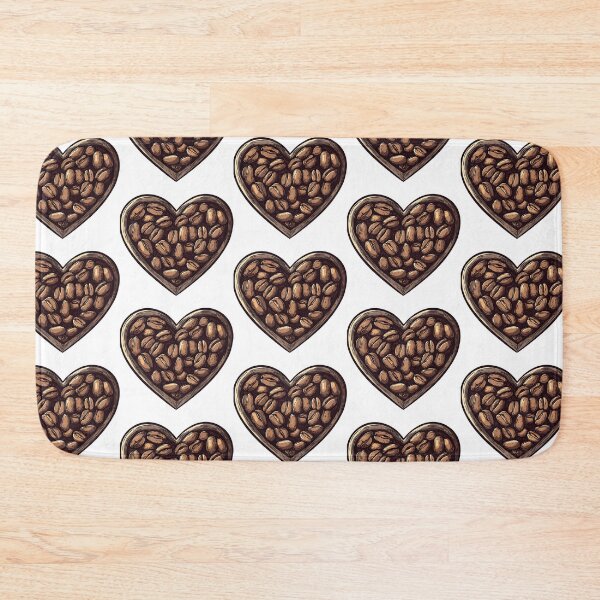 Item preview, Heart-shaped Coffee Beans designed and sold by DigitalToast.