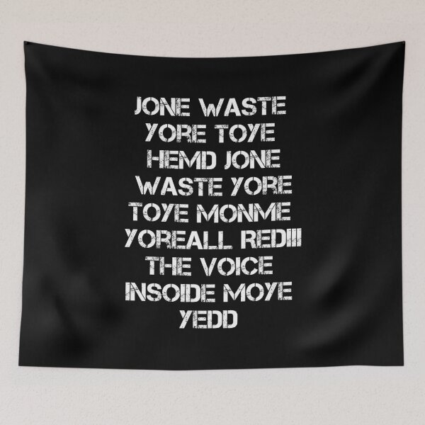 Item preview, Jone Waste Yore Toye Shirt Jone Waste Yore Toye Monme Yoreall Rediii designed and sold by Inspire-DuDe.
