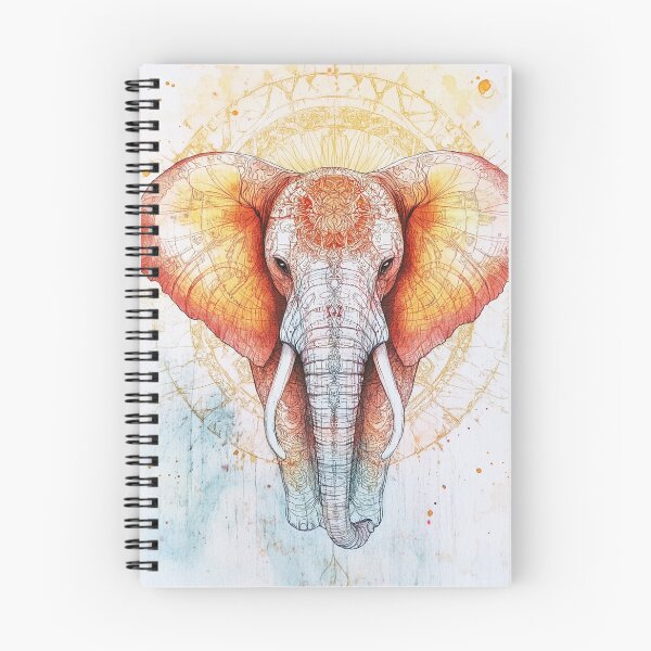 Item preview, Animal espiritual elefante – magia de símbolos designed and sold by VisionaryStyle.