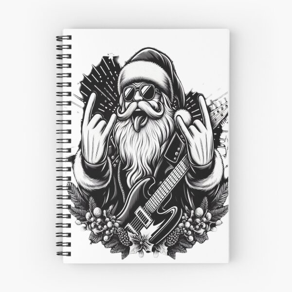 Artikelvorschau, Weihnachtsmann Rockman entworfen und verkauft von Hungraders.