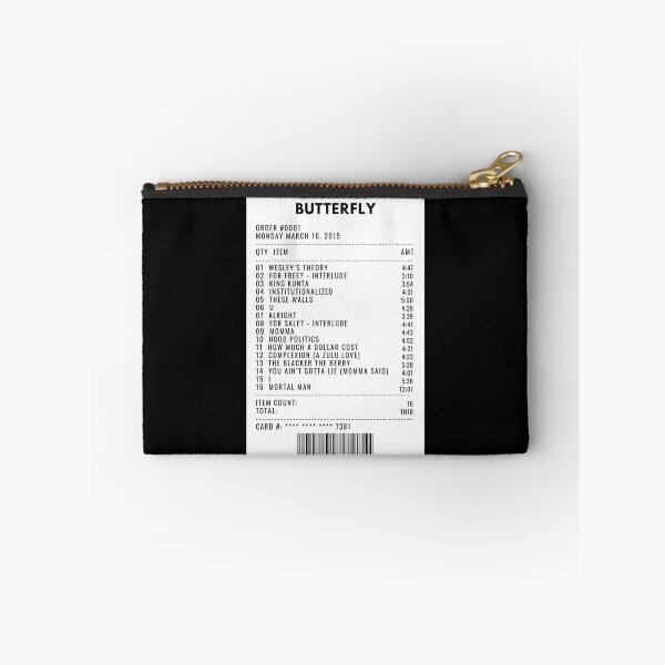 Item preview, To Pimp A Butterfly receipt designed and sold by 1xstonee-shop.
