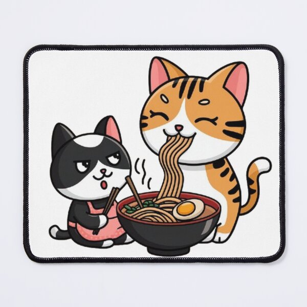Item preview, Ramen Kawaii Anime Cat Ramen Japanese Food designed and sold by SztylishDesigns.