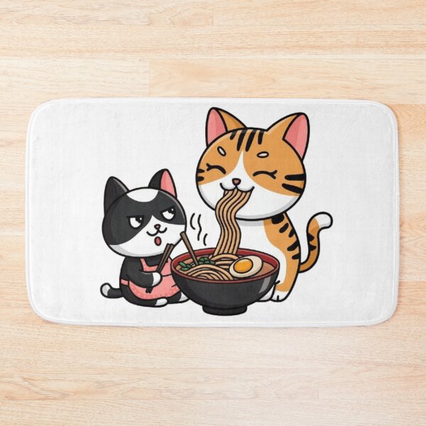 Item preview, Ramen Kawaii Anime Cat Ramen Japanese Food designed and sold by SztylishDesigns.