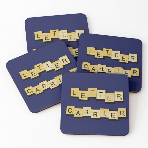 Item preview, Letter Carrier w/ Letter Tiles designed and sold by Sparkleweather.