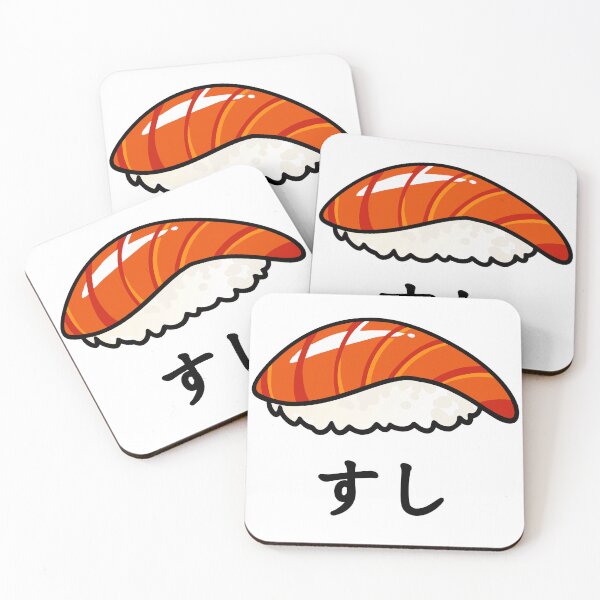 Item preview, Sushi -  すし - T-shirt japonais rigolo designed and sold by Avecdesfleurs.