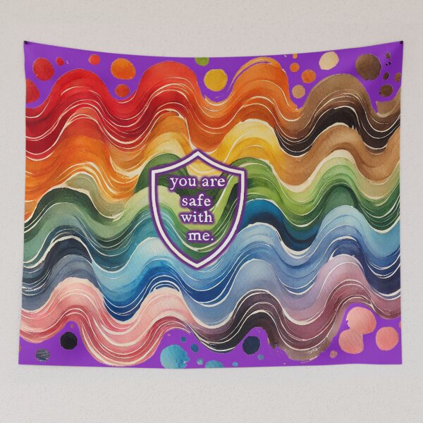 Item preview, You are safe with me. designed and sold by Art Off the Wood.