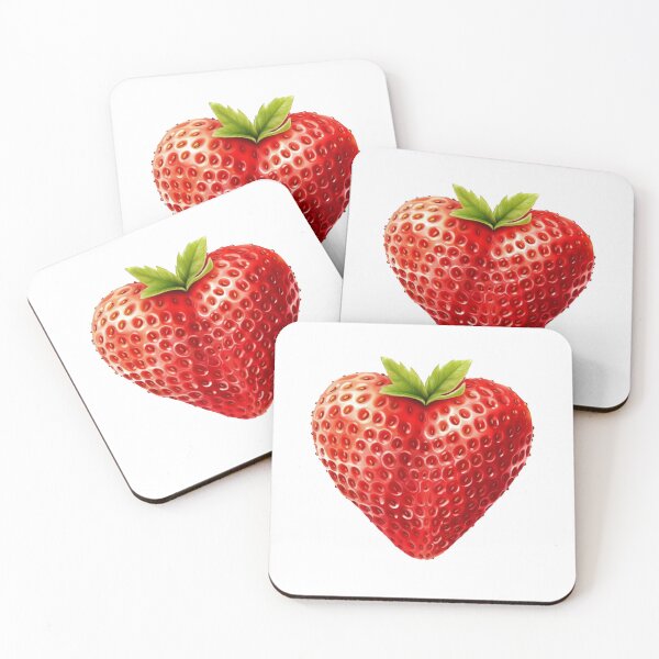 Item preview, Heart-shaped Strawberry designed and sold by DigitalToast.