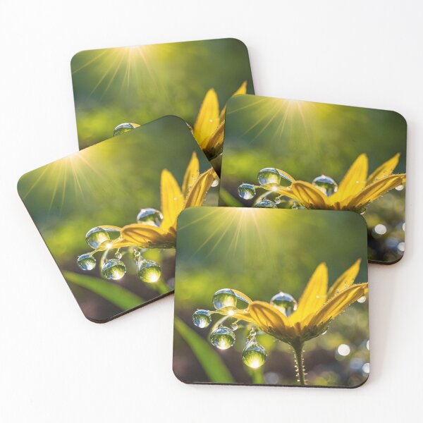Item preview, A delicate and captivating illustration of a flower adorned with gentle raindrop designed and sold by ArtifyStudioo.