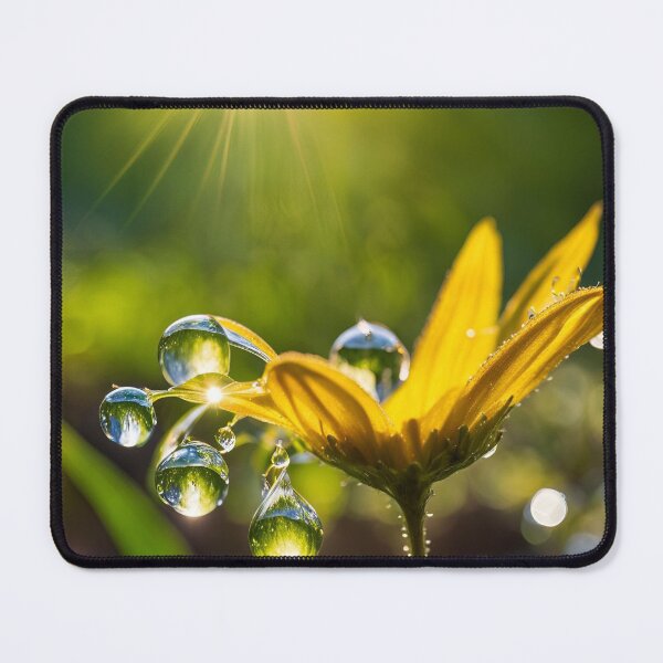 Item preview, A delicate and captivating illustration of a flower adorned with gentle raindrop designed and sold by ArtifyStudioo.