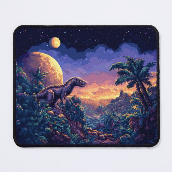 Item preview, Dinosaur Pixel Art designed and sold by Kaos-Bit.