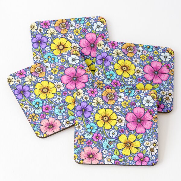 Item preview, Vibrant Floral Pattern Design designed and sold by ArtVibesX.