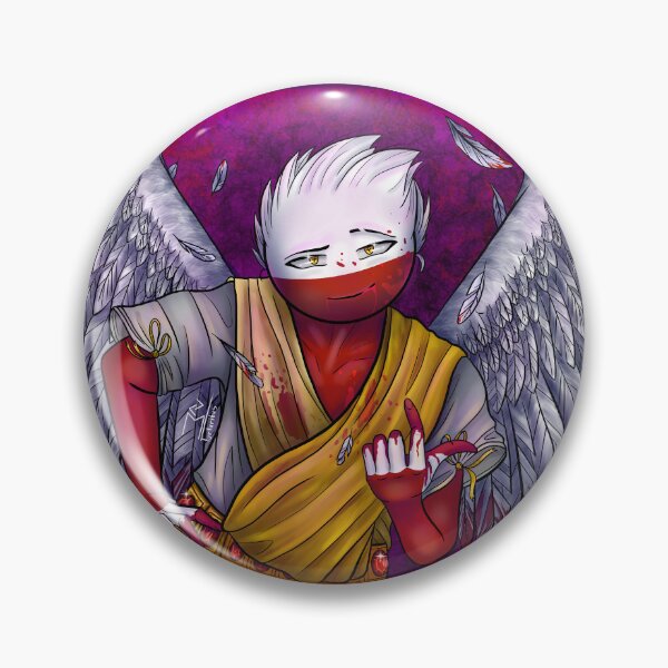 Item preview, Countryhumans Poland Halloween Angel designed and sold by TurtuShop.