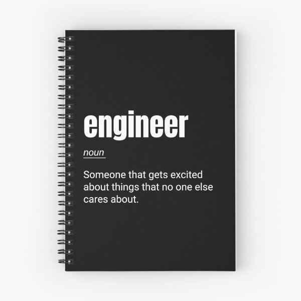 Item preview, Engineer Definition Funny Nerd Engineering designed and sold by CuteLovelyDesigns.