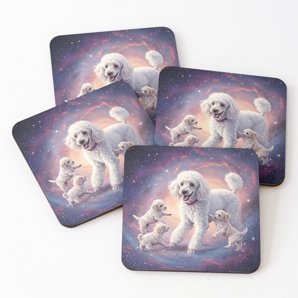 Item preview, Poodle mom and her puppies designed and sold by Casper1288.