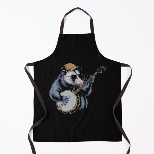 Item preview, Funny Opossum Playing Banjo designed and sold by GRABAPSHOP.