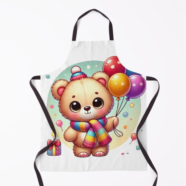 Item preview, Teddy bear with balloons designed and sold by DesingworldTR.