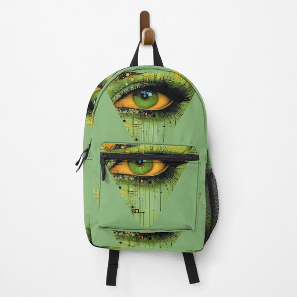 Item preview, WYKD. (No Text Version). All seeing eye? Contemporary Witch-wear? Just a green eye design? designed and sold by Shoot-The-Moon.