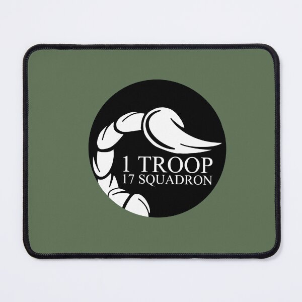 Item preview, 17 squadron 1 Troop Circle Scorpion Tail designed and sold by GraphicGiggles.