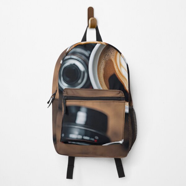 Item preview, A captivating design that blends the rich, warm essence of coffee with the artistry of a camera designed and sold by ArtifyStudioo.