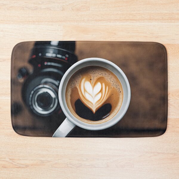 Item preview, A captivating design that blends the rich, warm essence of coffee with the artistry of a camera designed and sold by ArtifyStudioo.