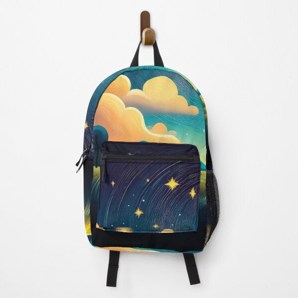 Item preview, A design of a peaceful nocturnal panorama. designed and sold by HEMRO.