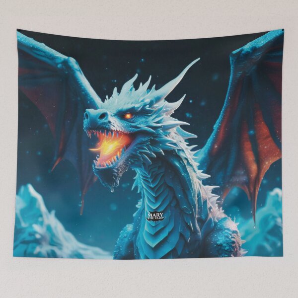 Item preview, Fire Breathing Ice Dragon designed and sold by Mary The Vamp.